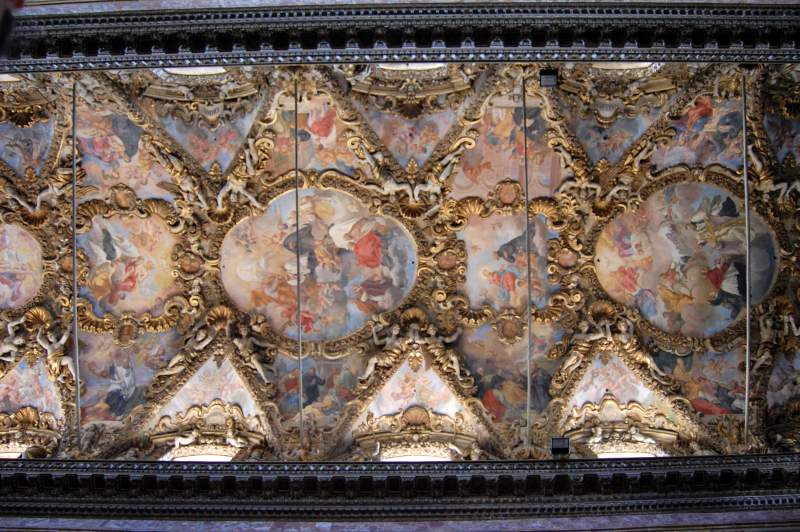 Immagine affreschi soffitto