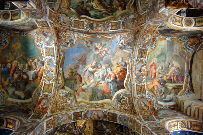 Immagine affreschi soffitto